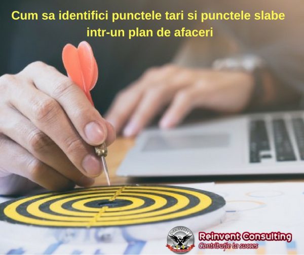 Cum sa identifici punctele tari si punctele slabe intr-un plan de afaceri Reinvent Consulting