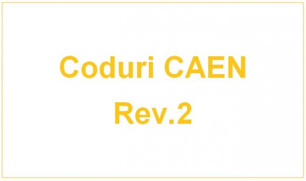 Infiintari Societati comerciale - Coduri CAEN Rev. 2. Infiintari Firme - Coduri CAEN Infiintari Societati comerciale - Coduri CAEN Rev. 2. Infiintari Firme - Coduri CAEN