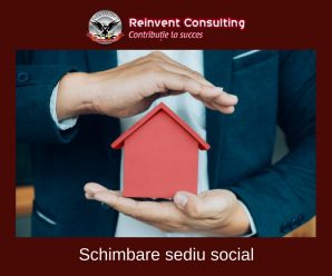 schimbare sediu social Reinvent Consulting