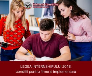 legea internshipului 2018 a fost aprobata, Reinvent Consulting
