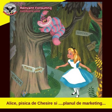 Alice, pisica de Chesire si ....planul de marketing Reinvent Consulting